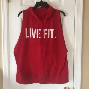 Livefit sleeveless sweatshirt